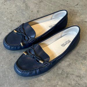 MICHAEL Michael Kors Blue leather loafers, 8.5M